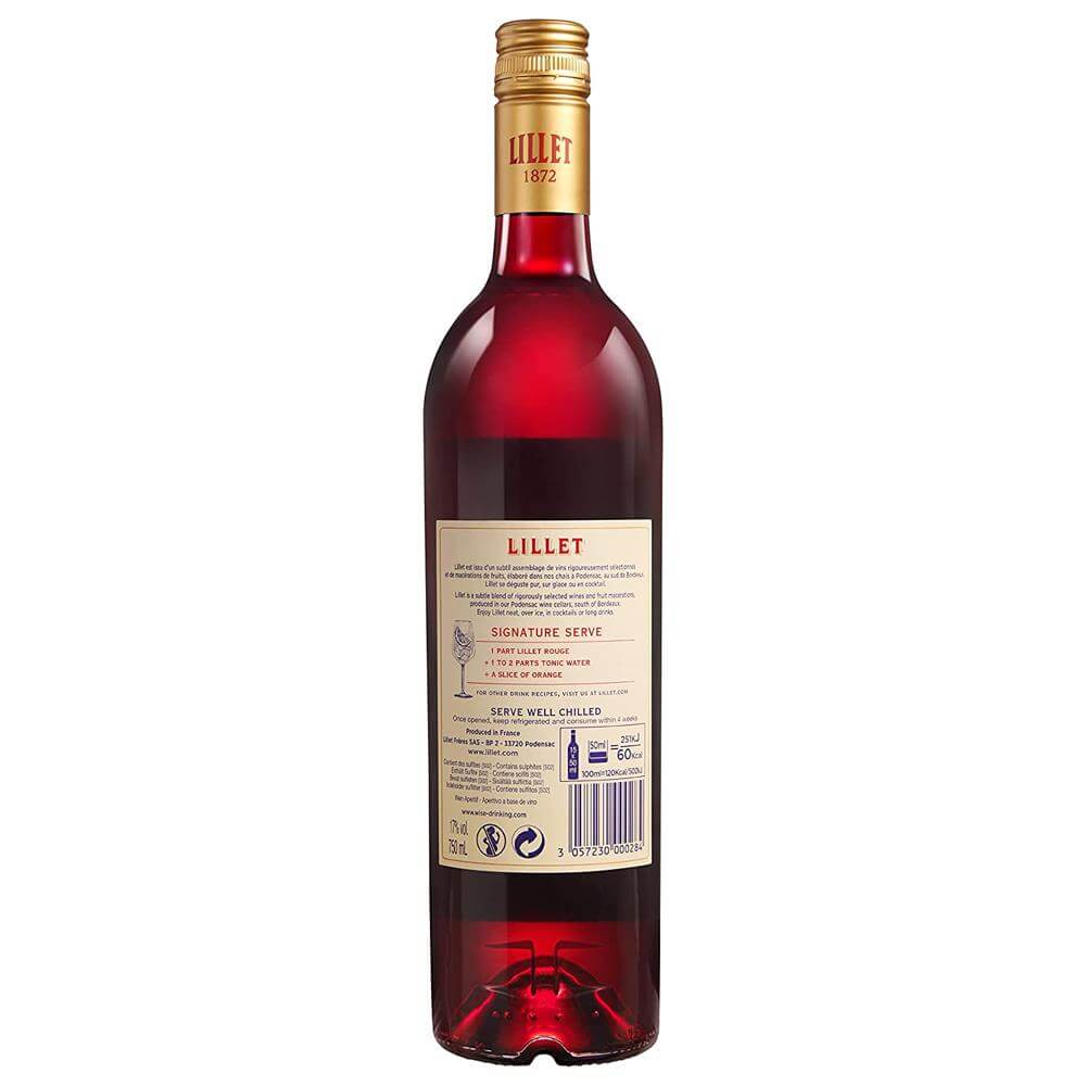 Lillet Rouge 17% 75CL